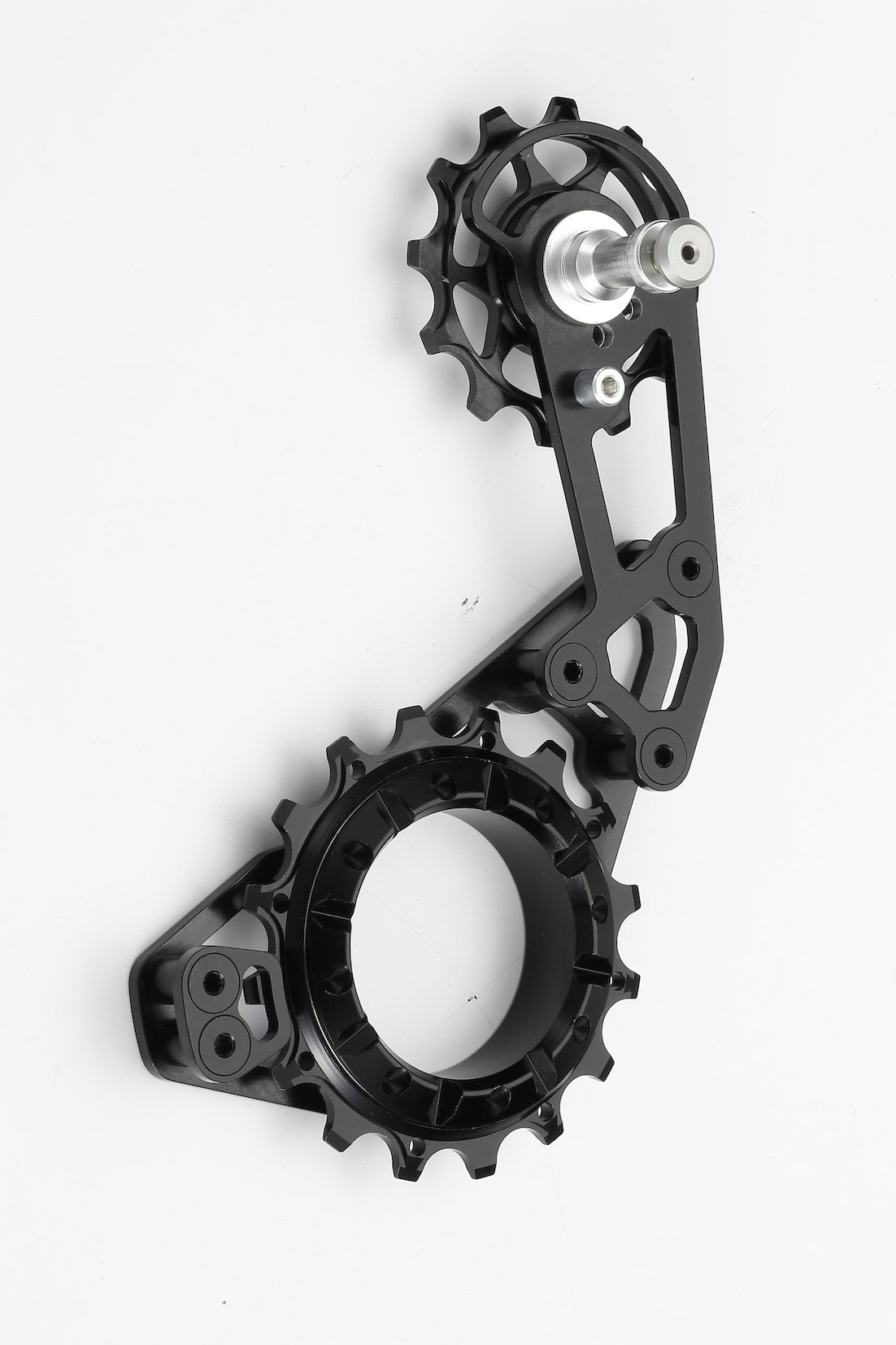 Gearoop 鈦合金中空蟲洞加大波腳導輪臂 Wormhole OSPW (正負齒設計)