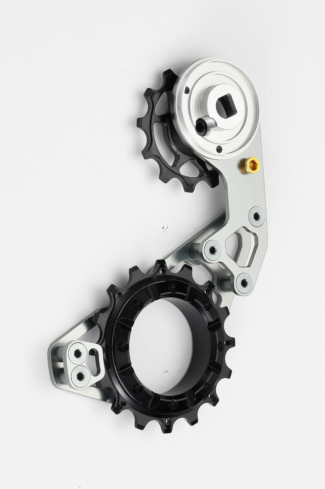 Gearoop 鈦合金中空蟲洞加大波腳導輪臂 Wormhole OSPW (正負齒設計)